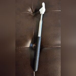 Hand Pointer Finger Black Telescopic Design Retractable Pointer Stick NWOT